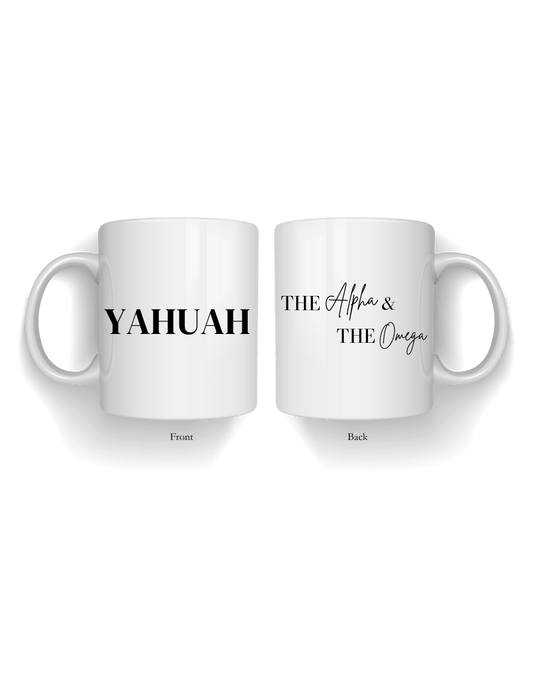 CERAMIC MUG | Yahuah, The Alpha and The Omega