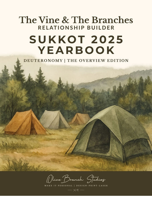 The Vine & The Branches Relationship Builder - Sukkot 2025 Yearbook, Deuteronomy | The Overview Edition