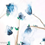 TUMBLER | Blue Flowers 20 oz. Tumbler