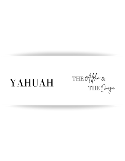 CERAMIC MUG | Yahuah, The Alpha and The Omega