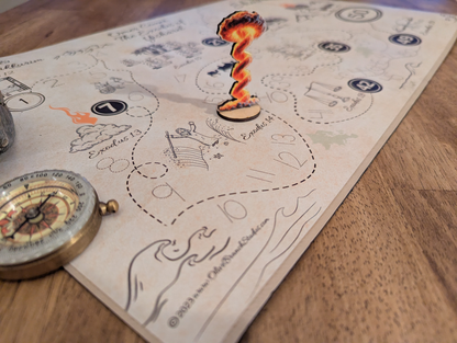 GAME | Omer Count Treasure Map