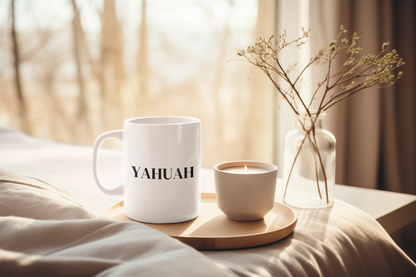 CERAMIC MUG | Yahuah, The Alpha and The Omega